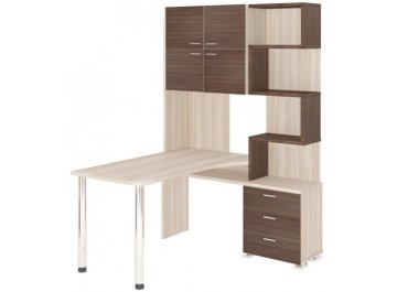 Компьютерный стол Даланта СР-500М/140 КШК-Ч-правый