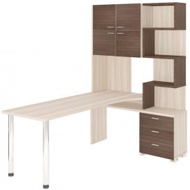 Компьютерный стол Домино СР-500М/190 КШК-Ч-правый