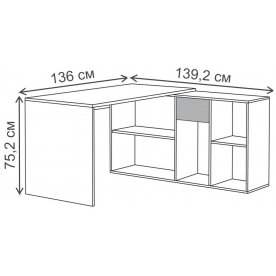 Письменный стол Лайт 03.245.01