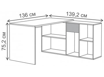 Письменный стол Лайт 03.245 F