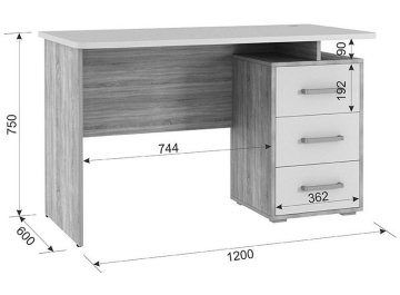Компьютерный стол Лайт-2 120