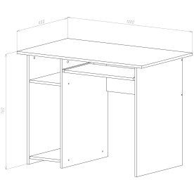 Компьютерный стол СТК1