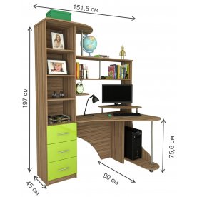Компьютерный стол Мебелеф-22
