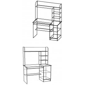 Компьютерный стол Мебелеф-28