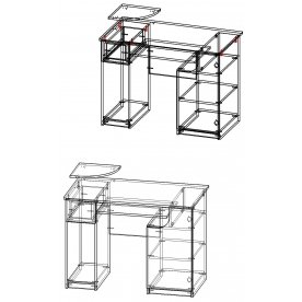 Компьютерный стол Мебелеф-29