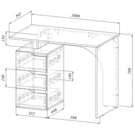 Компьютерный стол Нейт-1