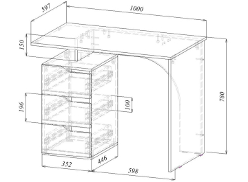 Компьютерный стол Нейт-1