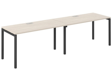 Компьютерный стол SG.228 антрацит / дуб светлый