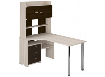 Компьютерный стол Жаспера-133-160 карамель / венге