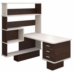 Компьютерный стол СР-520 левый венге / карамель