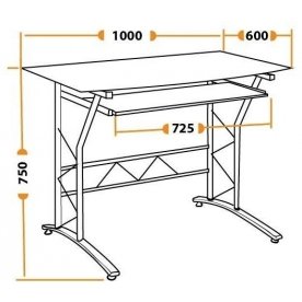 Компьютерный стол ST-F1018