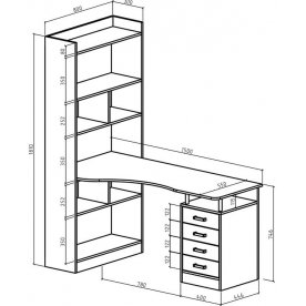 Компьютерный стол Витязь 28