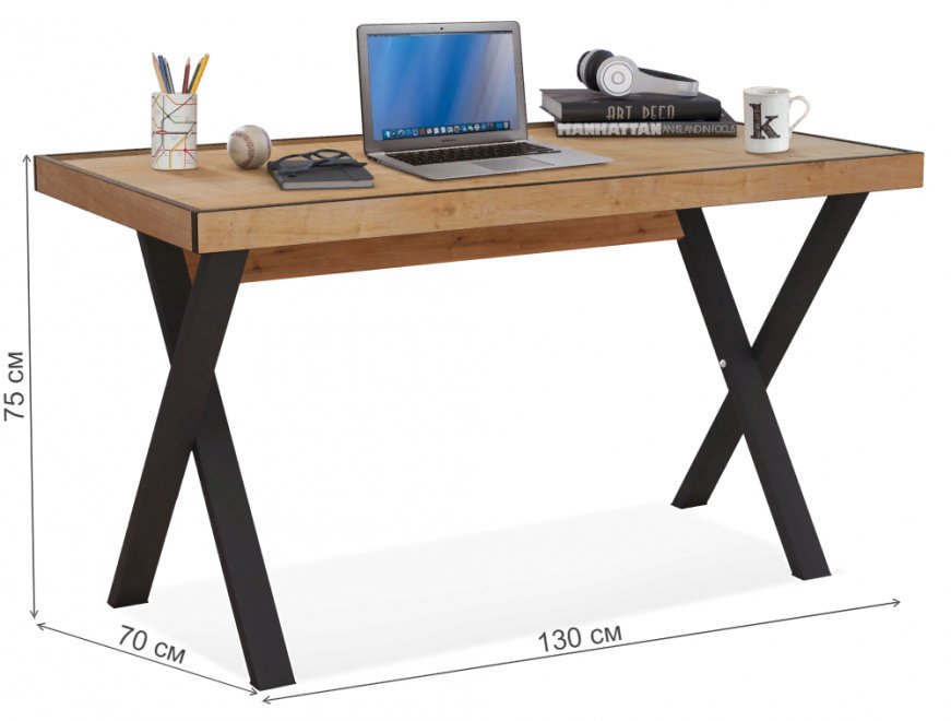 Письменный стол Black Young тис / черный