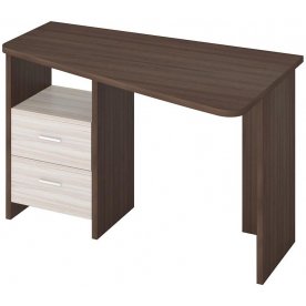 Письменный стол Домино Lite СКЛ-Трап120 ШК-Ч правый