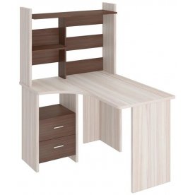 Письменный стол Гарина СКЛ-Угл120+НКЛ-100 КШ-Ч левый