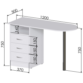 Письменный стол Хит-23