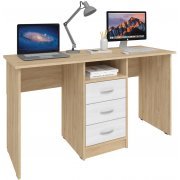 дуб сонома / белый