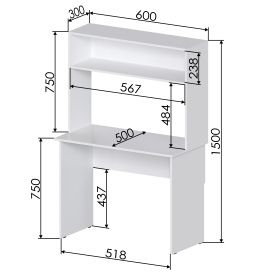 Письменный стол Хит-47