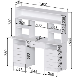 Письменный стол Хит-50