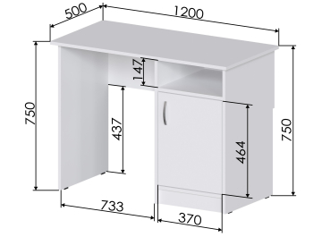 Письменный стол Хит-7