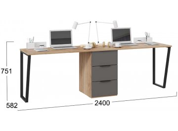 Письменный стол Порто СМ-393.15.013