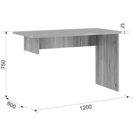 Письменный стол Лайк К2