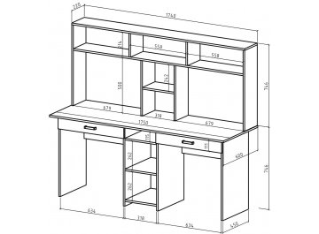 Письменный стол Лайт-10Я