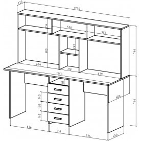 Письменный стол Лайт-11