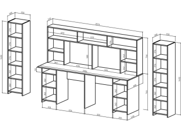 Письменный стол Лайт-12