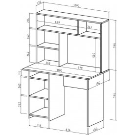Письменный стол Лайт-2