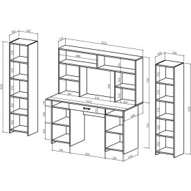 Письменный стол Лайт 6Я