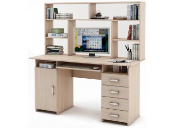 Компьютерный стол Найт-8К с надстройкой