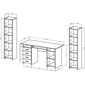 Письменный стол Лайт-8