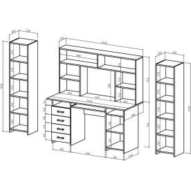 Письменный стол Лайт-8