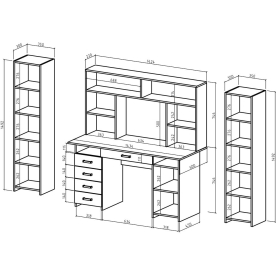 Письменный стол Лайт 8Я
