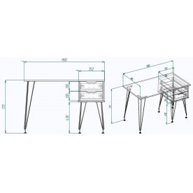 Письменный стол МегаKraft 10