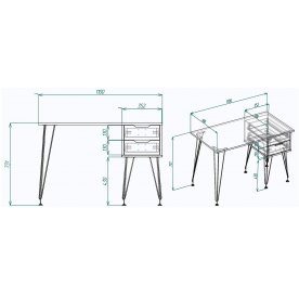 Письменный стол МегаKraft 10