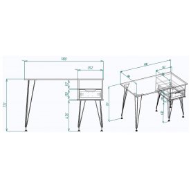 Письменный стол МегаKraft 11