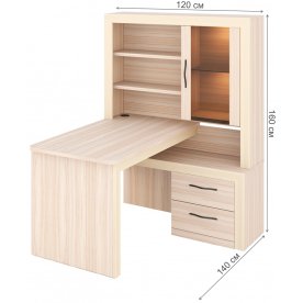 Письменный стол Нобиле СтУ-140 ККр ПРАВ