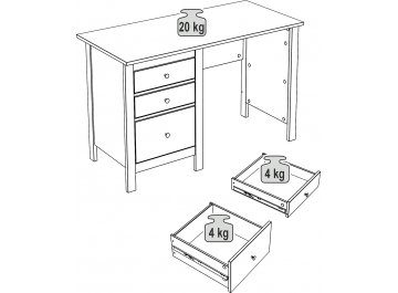 Письменный стол Сага