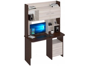 Письменный стол СКЛ-Прям120Р+НКЛХ-120