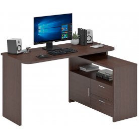 Письменный стол СКЛ-ПРЯМ130Р+ТБЛ