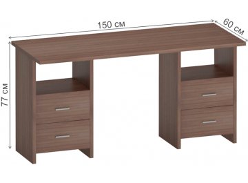 Письменный стол СКЛ-Прям150