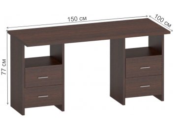 Письменный стол СКЛ-Прям150