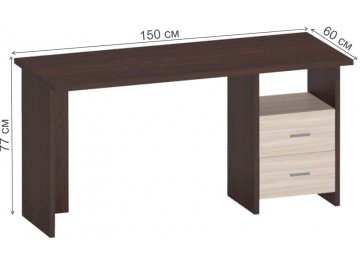 Письменный стол СКЛ-Прям150