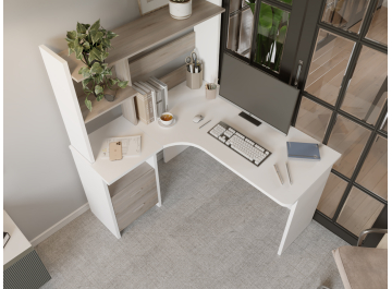 Письменный стол СКЛ-Угл130+НКЛ-120