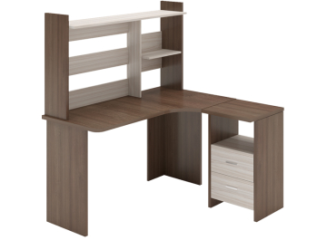 Письменный стол СКЛ-Угл130+НКЛ-120 КБЕ