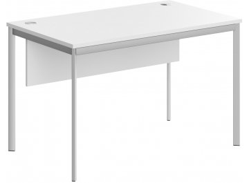 Письменный стол SkyLand IMAGO-S СП-2.1SD 1200х600х755 белый / алюминий