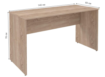 Компьютерный стол SkyLand S-1400 дуб сонома светлый