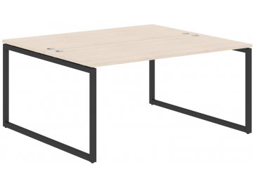 Письменный стол Skyland XQWST 1614 160х140,6х75 двухместный бук тиара / антрацит